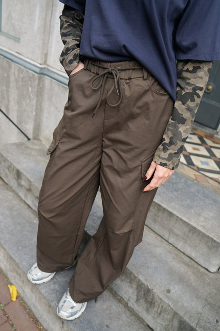 CARGO BROEK YENTE KHAKI
