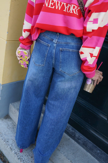 BARREL BAGGY JEANS CATO GLITTER