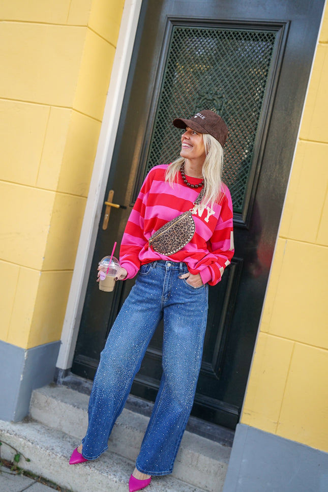BARREL BAGGY JEANS CATO GLITTER