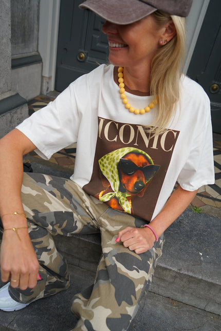T-SHIRT DOG ICONIC BRUIN