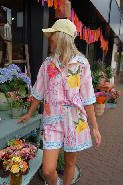 SET LEMON LOVE ROZE