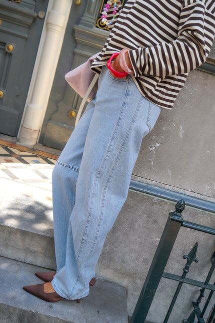 BALLON JEANS LAURA BLAUW