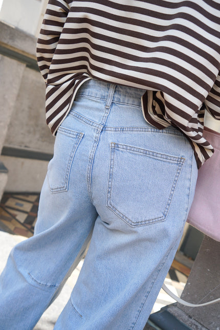 BALLON JEANS LAURA BLAUW