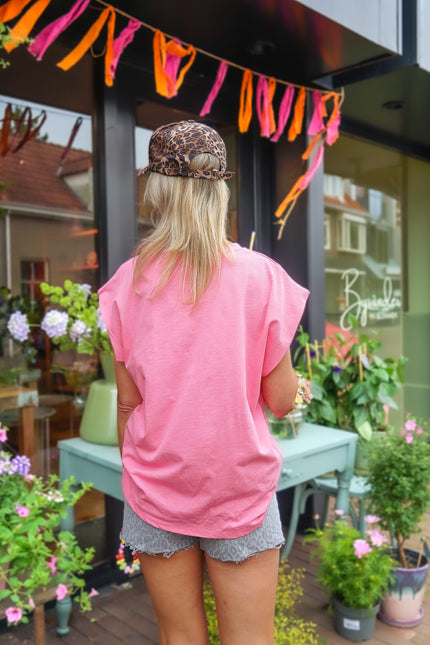 TOP BISOUS ROZE