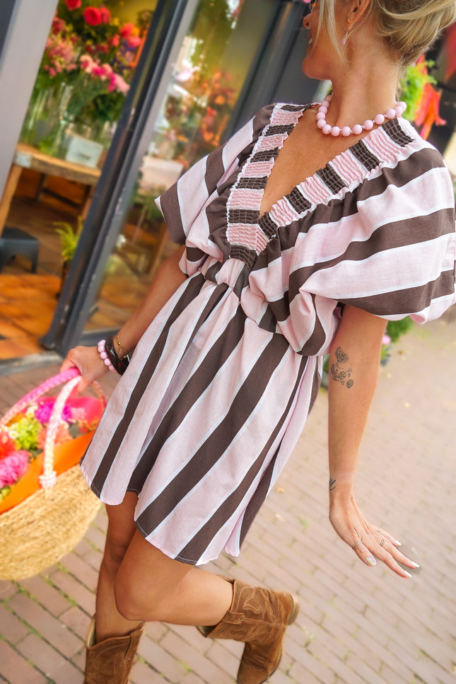 STREEP JURK LIVIA BRUIN ROZE