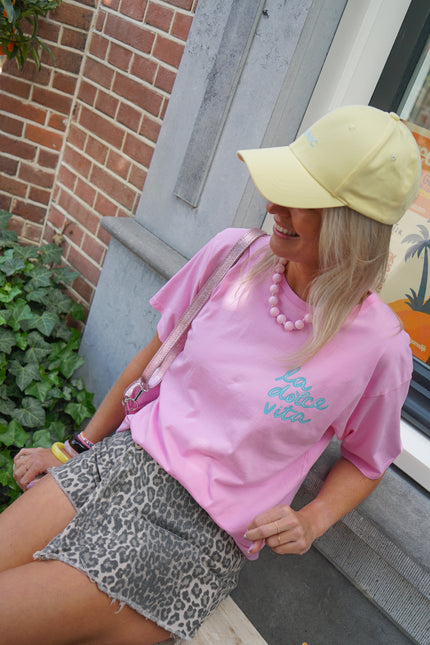 T-SHIRT LA DOLCE VITA LICHTROZE