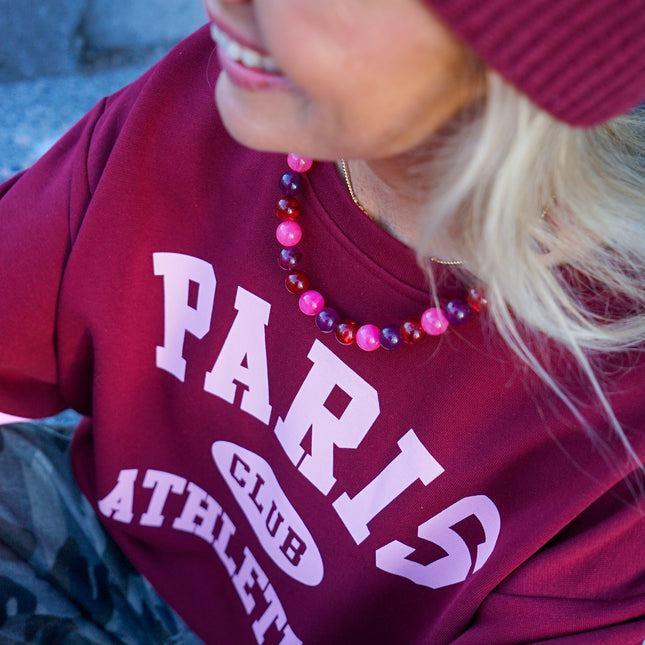 KETTING ROBIN MULTICOLOUR ROZE