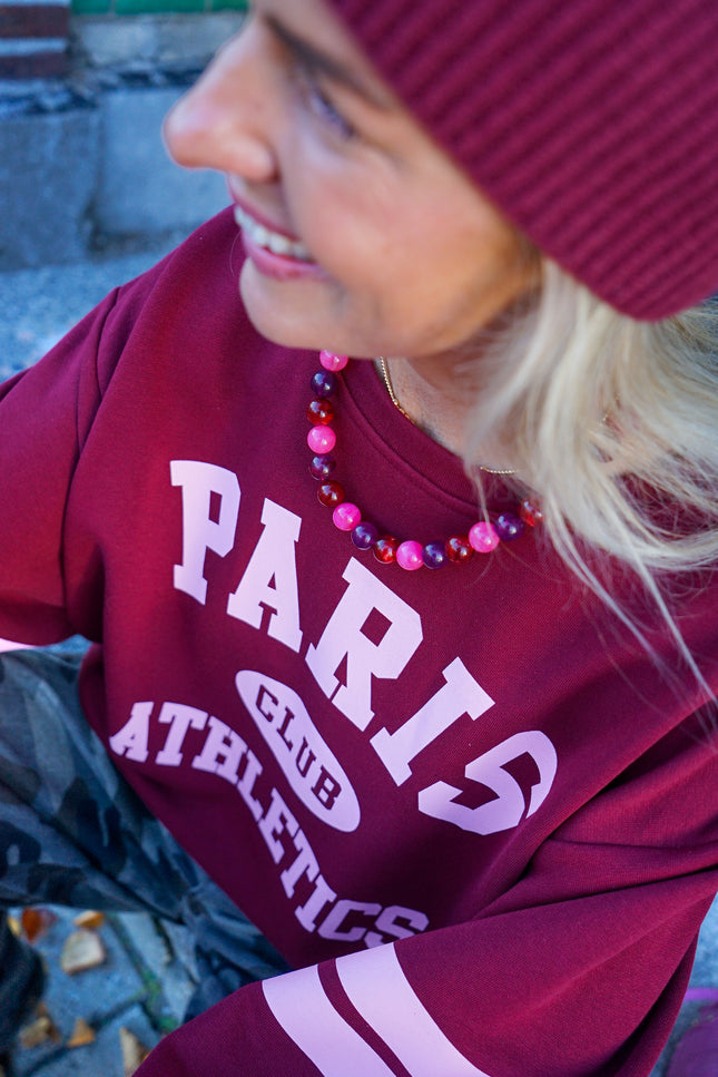 KETTING ROBIN MULTICOLOUR ROZE