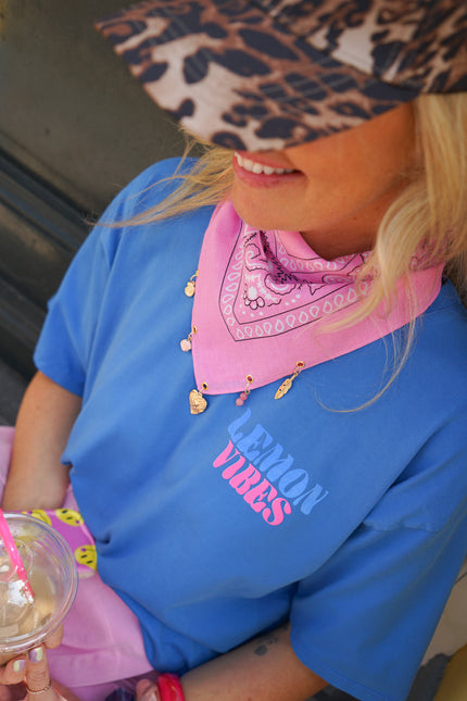 BANDANA BEDELS ROZE