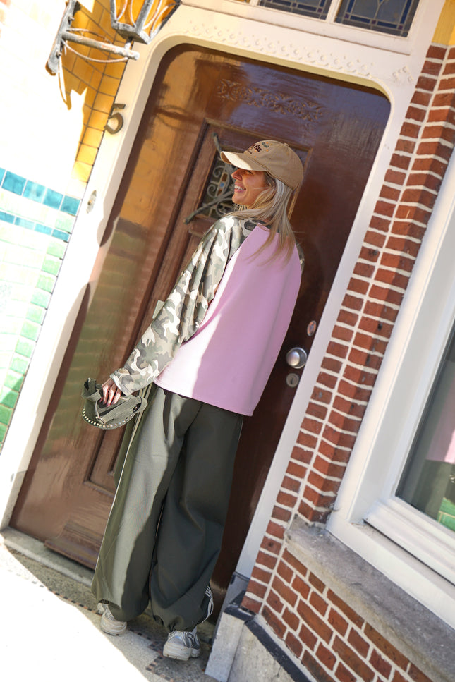 LONGSLEEVE HANNE ROZE ARMY