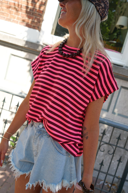 TOP LILY BORDEAUX ROZE