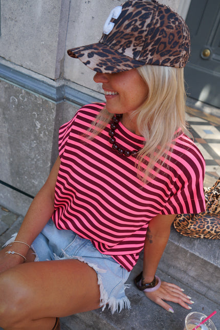 TOP LILY BORDEAUX ROZE