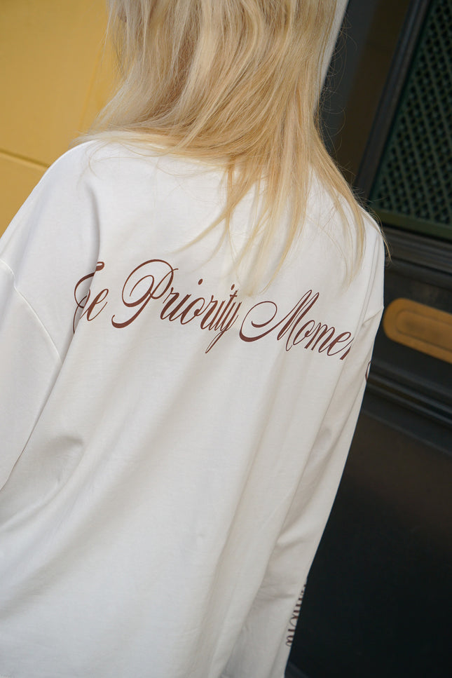 STREEP LONGSLEEVE KIM BRAUN LILA