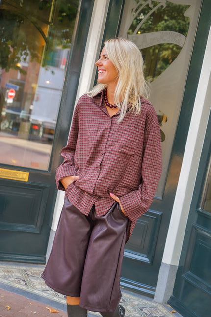 GERUITE BLOUSE JITTE BORDEAUX