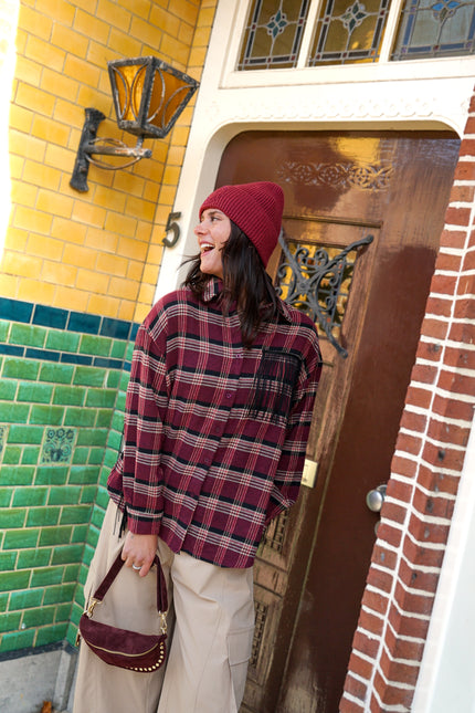 BLOUSE JANNA GERUIT BORDEAUX