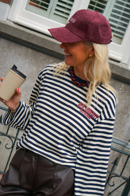 STREEP LONGSLEEVE NEW YORK NAVY
