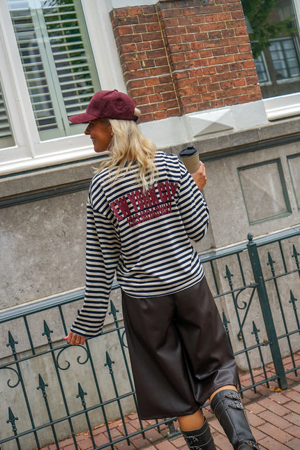 STREEP LONGSLEEVE NEW YORK NAVY