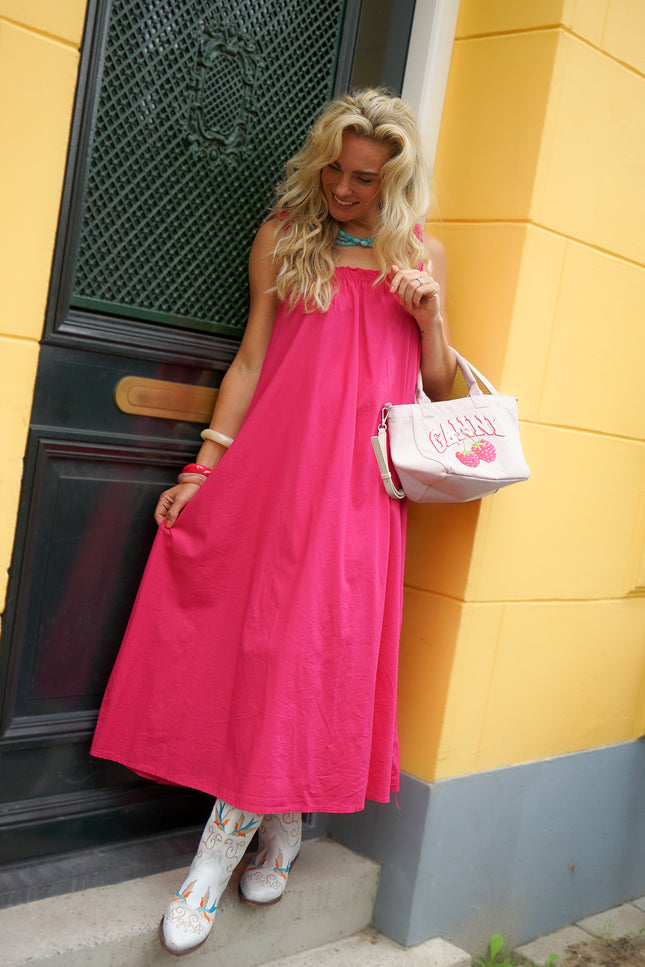 KATOENEN JURK MILLY ROZE