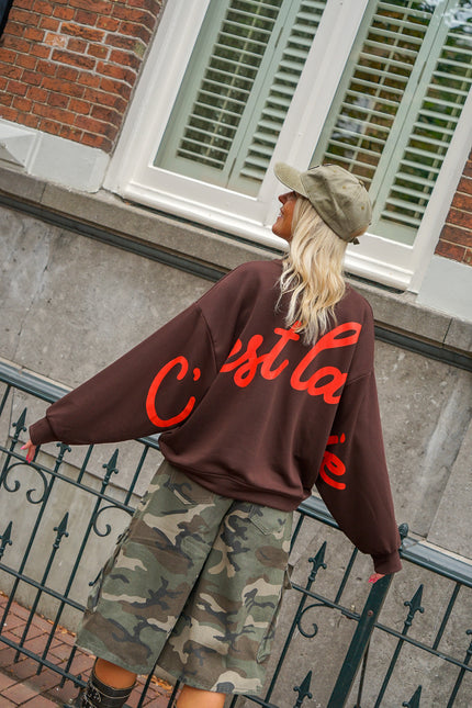 SWEATER C'EST LAVIE BRUIN