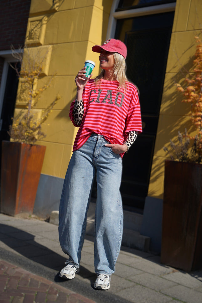 LOOSE BALLOON JEANS BLAU
