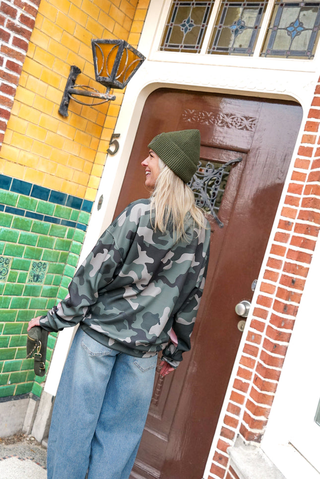SWEATER MIRTE COPENHAGEN ARMY