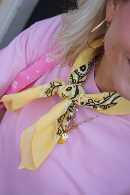 SJAALTJE PAISLEY GEEL