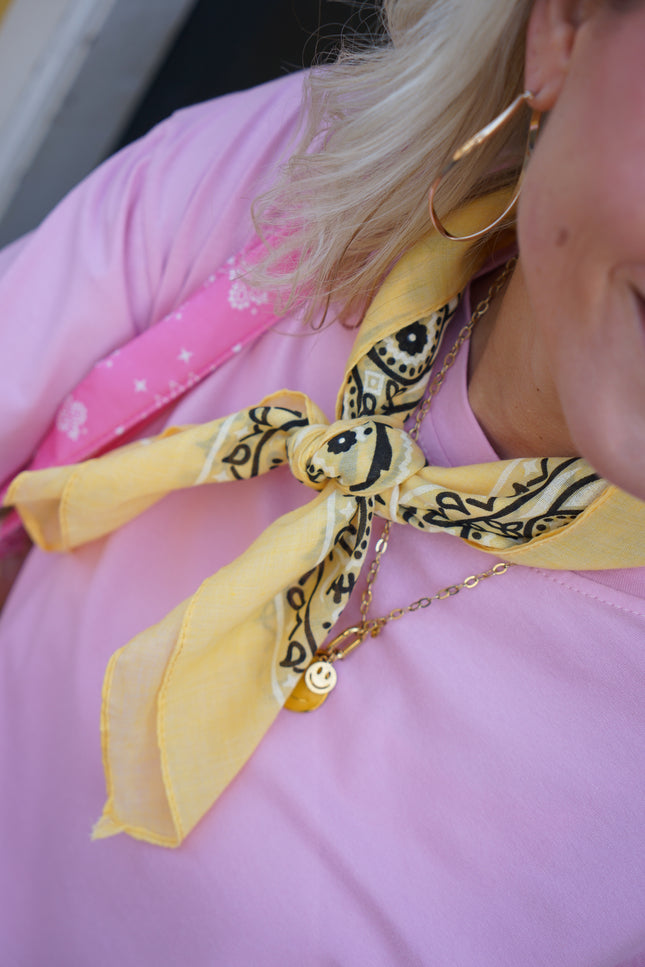 SJAALTJE PAISLEY GEEL