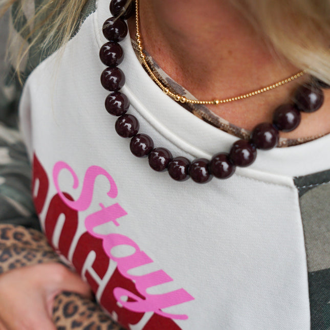 CHUNKY KETTING VEERLE DONKERBRUIN