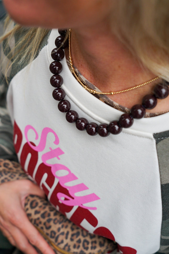 CHUNKY KETTING VEERLE DONKERBRUIN