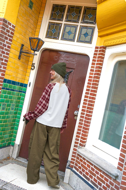 Cargo Broek Anne Khaki