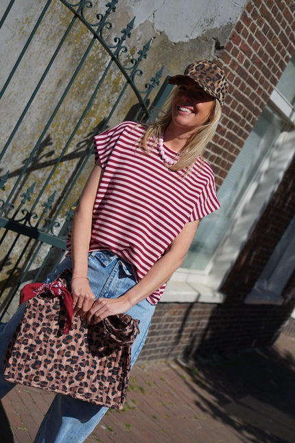 TOP LILY BURGUNDY ROZE
