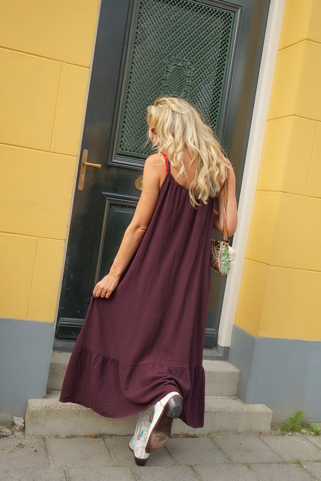 JURK FLO AUBERGINE
