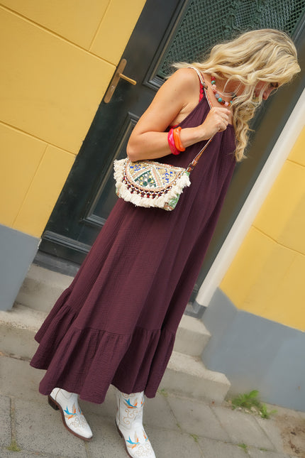 JURK FLO AUBERGINE