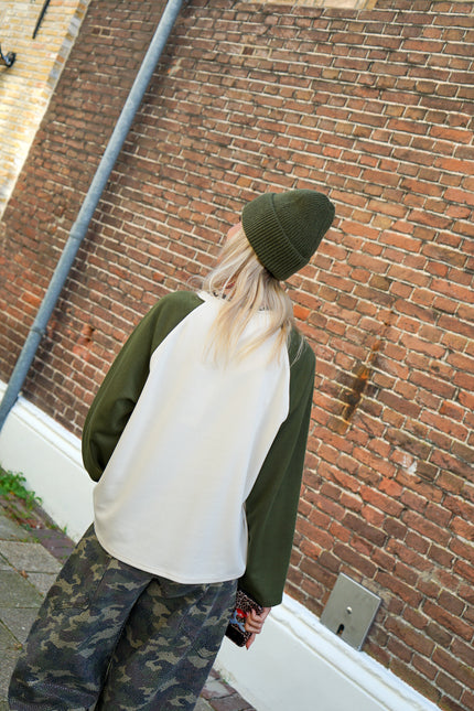 Longsleeve Nelly Vintage Army