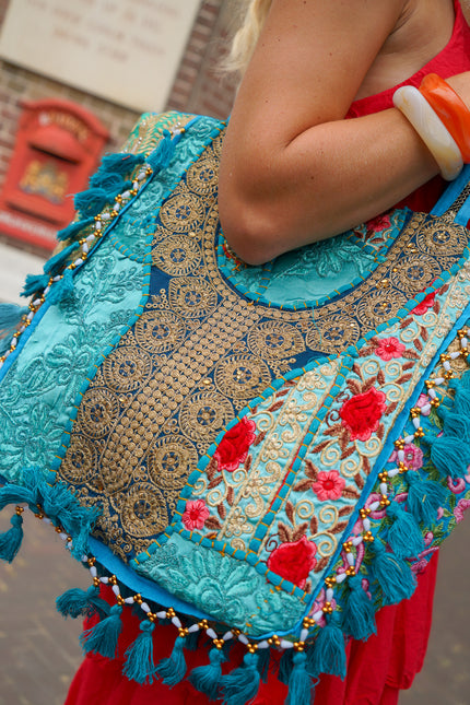 IBIZA SHOPPER AQUABLAUW