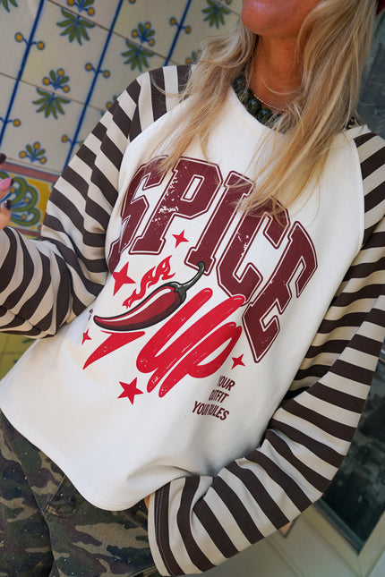 Longsleeve Spice It Up Wit Bruin
