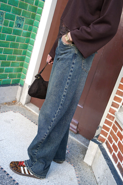 Barrel Jeans Lina Washed Medium Blue