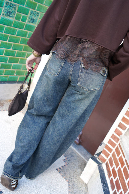 Barrel Jeans Lina Washed Medium Blue