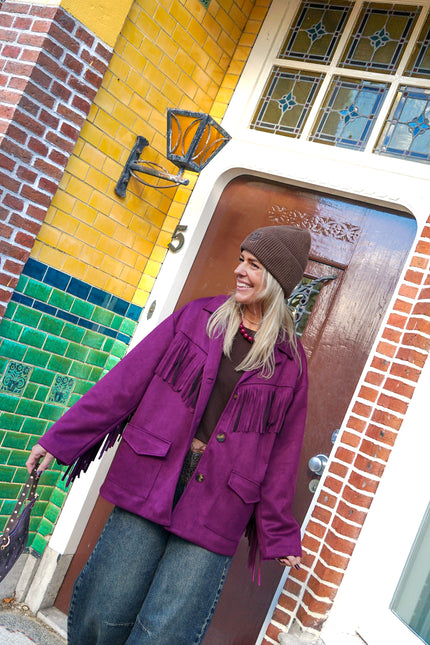 Blazer Jenny Franjes Aubergine
