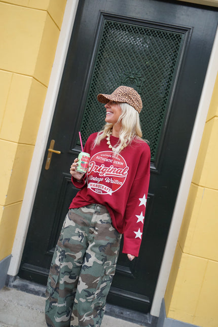 LONGSLEEVE ORIGINAL BORDEAUX