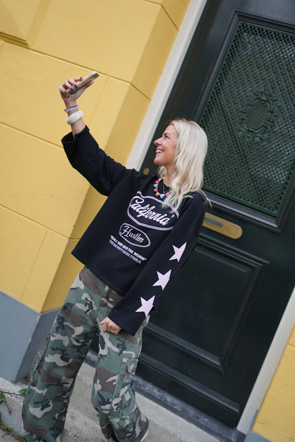 LONGSLEEVE CALIFORNIA BORDEAUX