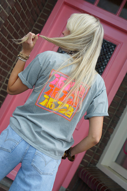 T-SHIRT IBIZA GRAU