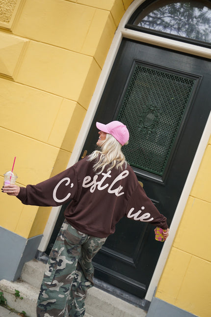 SWEATER C'EST LAVIE BRUIN