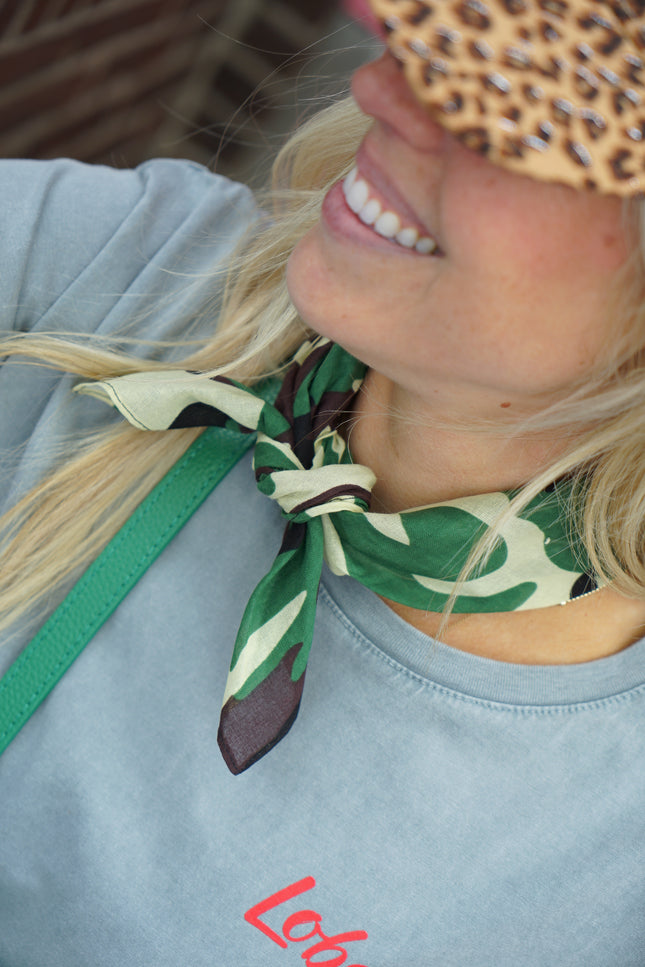 KOBALTBLAUES BANDANA