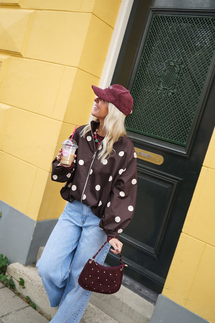 JACKET SUZE POLKA DOTS BRUIN