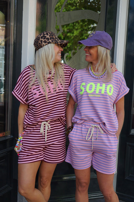 STREEP SET SOHO LILA ROZE