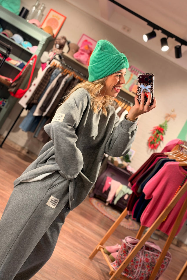 COMFY SET DANA GRIJS