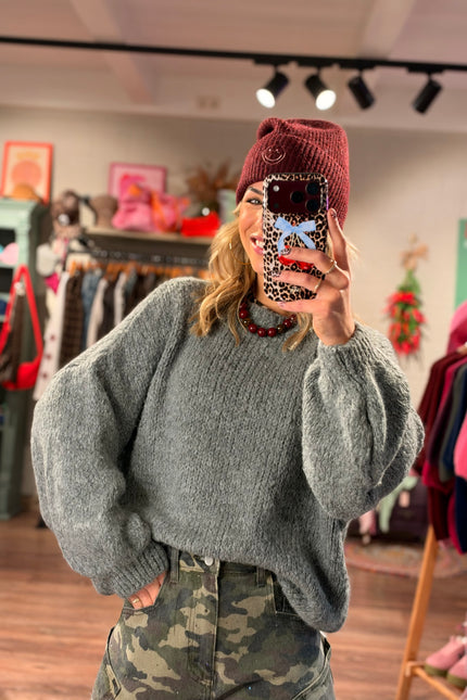 SWEATER RONA GRIJS