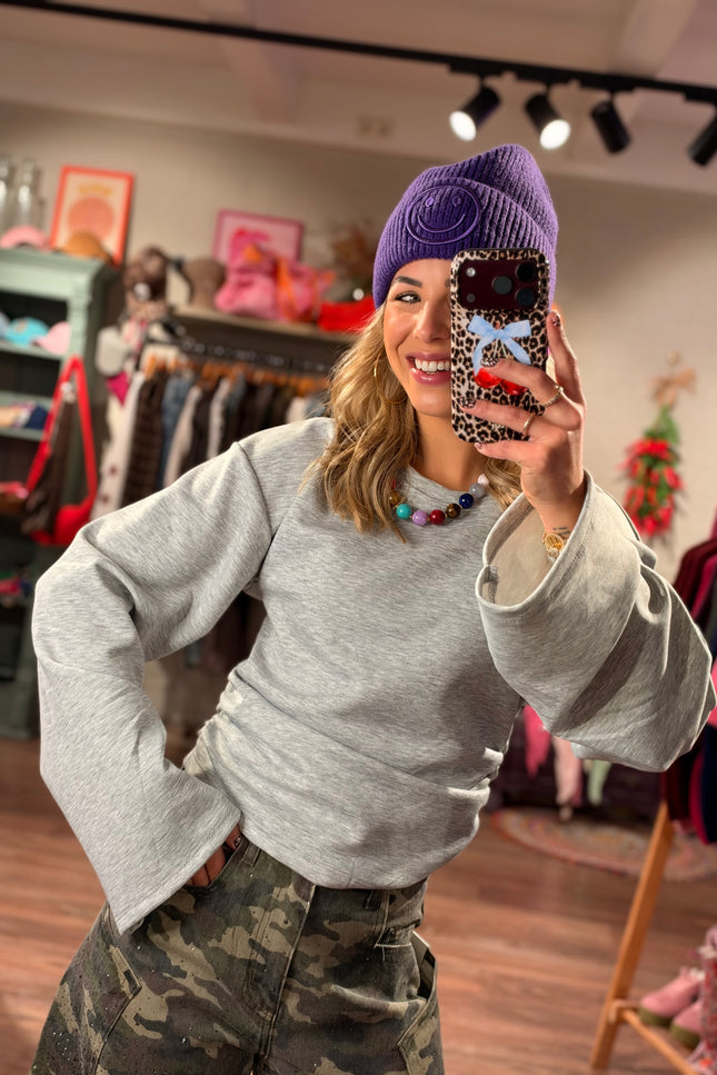 LONGSLEEVE RIANNE GRIJS