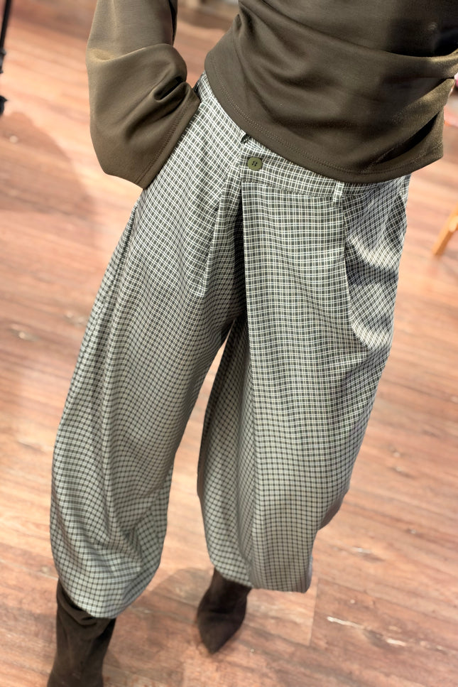 PANTALON GERUIT ELLA GROEN